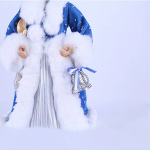 Decorazione Natalizia, Statuetta Bambina delle Nevi 30cm, Figurina Creativa Europea e Americana, Regalo e Decorazione per le Festività - Product Image 2