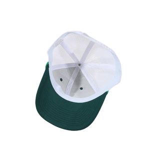 Gorra de malla promocional de 6 paneles con cierre a presión, gorra bordada con cierre a presión - Product Image 3