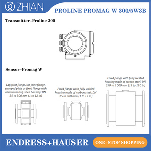 เครื่องวัดอัตราการไหล Endress+Hauser Proline Promag W 300 5W3B: ออกแบบมาเพื่อการวัดน้ำและน้ำเสีย - Product Image 1