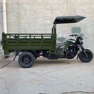 Motocicleta de Cinco Ruedas Refrigerada por Agua con Capacidad de Carga Pesada de 300cc y Autocarga - Product Image 6