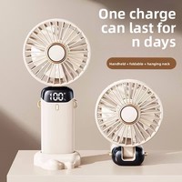 Ventilateur portable pas cher pour la vente en gros, mini ventilateur à main N15, batterie rechargeable, ventilateur personnel puissant à turbo