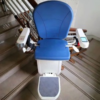 Nouveau monte-escalier électrique en acier à moteur, sans obstacle, pour fauteuil roulant, pour personnes à mobilité réduite, usage domestique ou hôtelier, modèle 2026