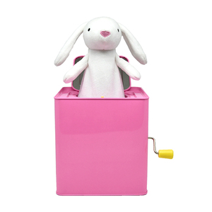 Juguetes de Peluche Personalizados, Peluche Musical <span class=keywords><strong>Jack</strong></span> <span class=keywords><strong>in</strong></span> <span class=keywords><strong>the</strong></span> <span class=keywords><strong>Box</strong></span>, <span class=keywords><strong>Juguete</strong></span> de Manivela para Niños - Product Image 4