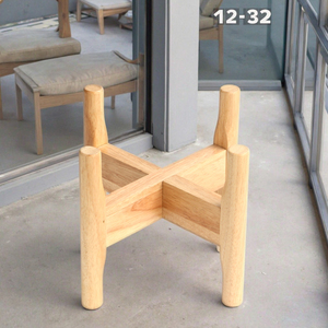 <span class=keywords><strong>Support</strong></span> <span class=keywords><strong>pour</strong></span> plante d'intérieur au sol en bois naturel rustique et au design moderne <span class=keywords><strong>pour</strong></span> porte-pot <span class=keywords><strong>de</strong></span> fleurs - Product Image 6