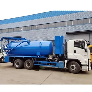Camión de Succión de Aguas Residuales ISUZU de Servicio Pesado, 22000 Litros, Nuevo, para Limpieza de Alcantarillado y Tanques Sépticos - Product Image 3