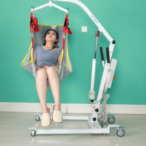 Lève-personne électrique de qualité hospitalière, corps en acier allié avec <span class=keywords><strong>traitement</strong></span> de peinture antirouille, capacité de levage de 230 kg pour le transfert de patients - Product Image 4