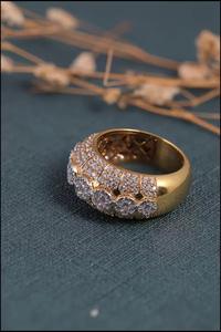 แหวนเงินแท้ 925 ประดับมอสซาไนต์ทรงคุชชั่น พร้อมวงแหวนขัดเงา เหมาะสำหรับเป็นแหวนหมั้นหรือของขวัญ - Product Image 5