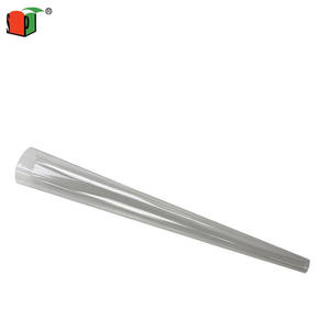 Materiale PVC di alta qualità libero rotondo di plastica del fiore di imballaggio del tubo - Product Image 2