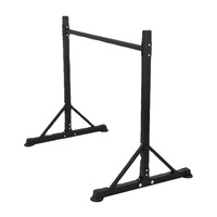 Barre de traction réglable professionnelle TBFIT, robuste, avec base triangulaire et hauteur multi-niveaux pour la salle de sport à domicile