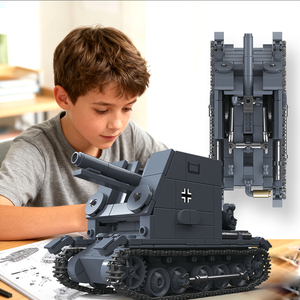 Modellino in Scala 1/35 del Carro Armato Autopropulso Tedesco Sturmpanzer I Bison della Seconda Guerra Mondiale, Gioco di Guerra in Miniatura - Product Image 3