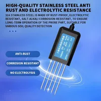 Capteur de sol agricole USB intégré pour la mesure de la température, de l'humidité, de l'EC, du NPK et du pH - Chine