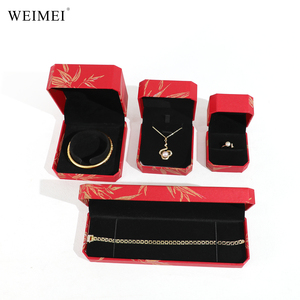 Caja de Regalo de Anillo de Papel de Lujo Personalizada WEIMEI, Caja de Joyería de Alta Gama para Anillos, Colgantes, Pulseras y Collares - Product Image 3