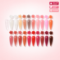 Gel à ongles non collant KNC pour extension d'ongles, étiquette privée OEM, non toxique, vente en gros, gel de construction pour extension d'ongles