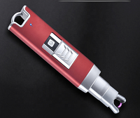 Mini allume-barbecue Portable Rechargeable par USB briquet électrique sans flamme coupe-vent étanche Protection contre la mise hors tension automatique