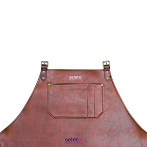 Tablier Vintage pour coiffeur en PU, nouveau Design <span class=keywords><strong>de</strong></span> qualité supérieure, idéal pour le travail, châle, barbier, livraison gratuite, <span class=keywords><strong>2022</strong></span> - Product Image 4