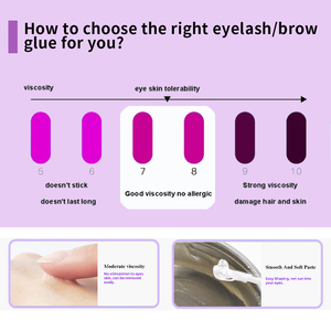 Pegamento Adhesivo para Extensiones de Pestañas Individuales a Prueba de Agua, Personalizado, Coreano, de Secado Rápido, Fuerte Adhesión y Sellado - Product Image 3