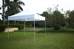 Tente publicitaire pliable imperméable en aluminium à cadre/poteau hexagonal 3x3m pour événements en plein air, fêtes et salons professionnels - Product Image 5