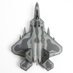 Modèle d'avion de chasse Terebo Alloy <span class=keywords><strong>F22</strong></span> en métal moulé sous pression, échelle 1:100 et 1:72, pour collectionneurs et cadeaux - Product Image 3