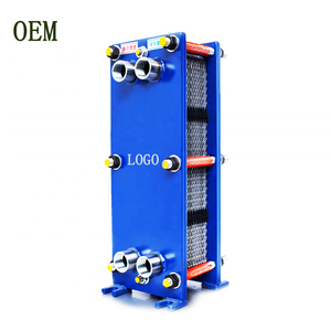 Échangeur de chaleur de type plaque en acier inoxydable SS304 316L, qualité alimentaire, refroidi par eau, industriel, OEM, vente en gros, CE, usine - Product Image 2