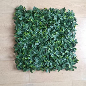 Pannello Murale in Plastica Anti-UV con Piante Artificiali, Decorazione Verde per Matrimoni, Lunga Durata, Senza Manutenzione, per Esterni - Product Image 1