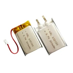 充電式ポリマーバッテリー3.7v300mAh602030インテリジェントウェアテスター用リチウムイオン電池