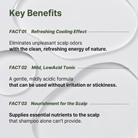 AVCA Anti-Hair Loss Tea Tree Scalp Tonic 200ml Biotin Kafein Perawatan Kulit Kepala Sensitif untuk Pertumbuhan Rambut, Mengontrol Sebum, Ringan