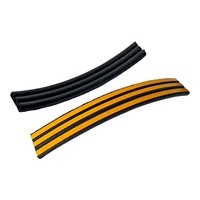Joint d'étanchéité en mousse de caoutchouc EPDM auto-adhésif, type B, éponge solide, étanche, résistant aux hautes températures, forme personnalisée, découpe de logo sur mesure