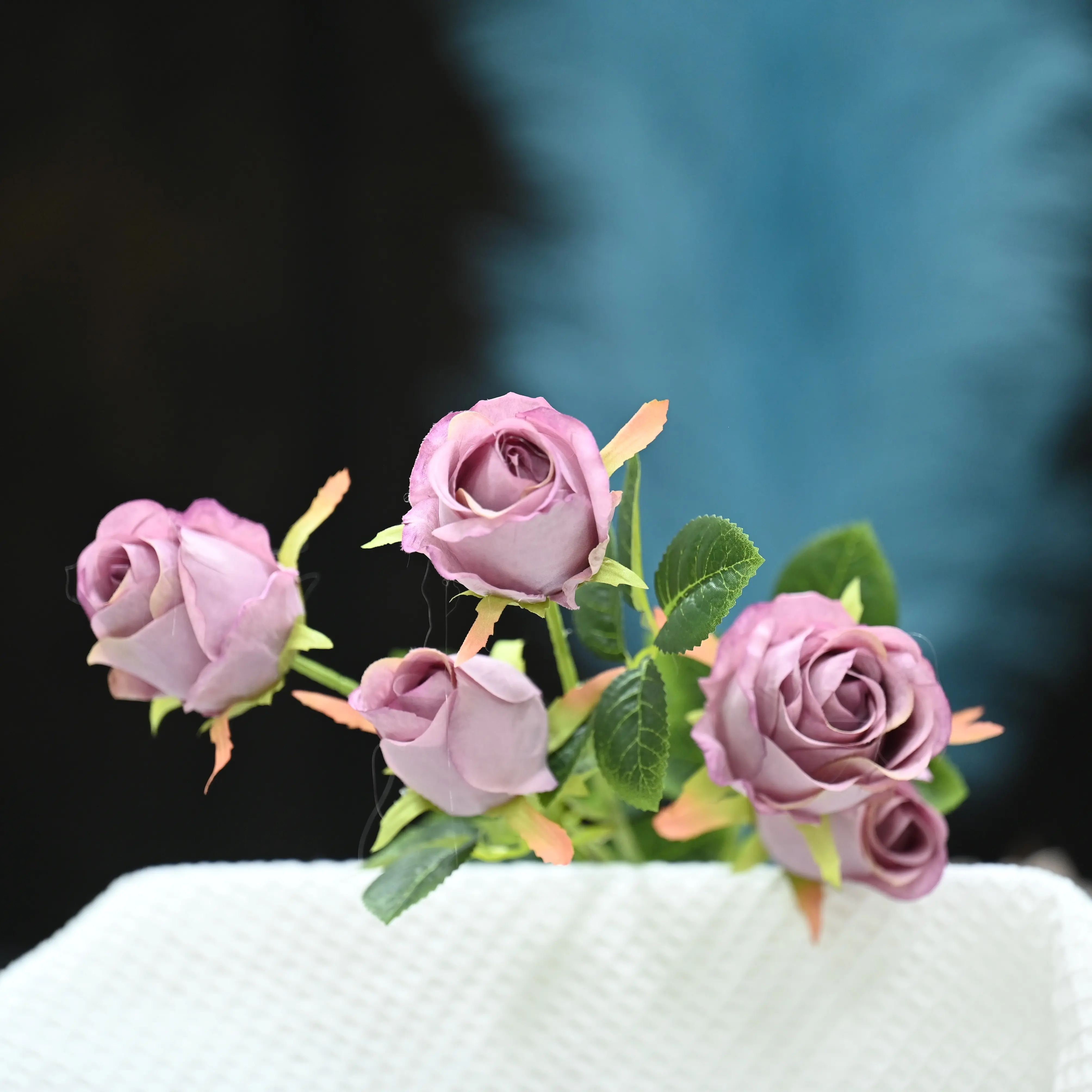 Fabricantes de flores personalizadas flores decoraciones para el hogar boda flores artificiales