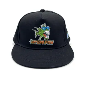 Cappelli da baseball a 5 pannelli non strutturati all'ingrosso vuoti in stock cappello snapback con logo personalizzato a 6 pannelli