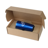 Boîtes d'emballage pour boissons personnalisées avec logo, gobelet, bouteille d'eau, mug, boîte cadeau pour l'expédition