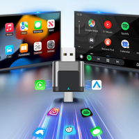 D508 Kablosuz Carplay Adaptörü OEM Düğmeleriyle Kablolu Android Auto'yu Kablosuz Carplay'e Dönüştürür Kolay Bağlantı