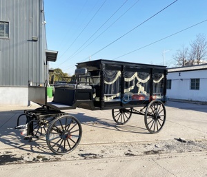 Black Tow Funeral Hearse for Sale Custom Made <b>Trailer</b> Hearse Funeral Hearse High Quality New Cars Special Transportation - Product Image 4