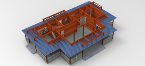 Customizable 2-Story Wooden Cottage with 6 Bedrooms for Family Living - Product Image 6