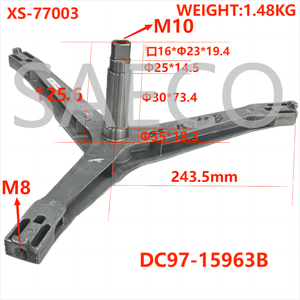 Araña de <span class=keywords><strong>Tambor</strong></span> para <span class=keywords><strong>Lavadora</strong></span> <span class=keywords><strong>Samsung</strong></span> DC97-15185A XS-77001, Repuestos para <span class=keywords><strong>Lavadora</strong></span> - Product Image 6