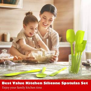 Spatule en silicone antiadhésive de qualité alimentaire pour la cuisine, emballage en sachet OPP - Product Image 2