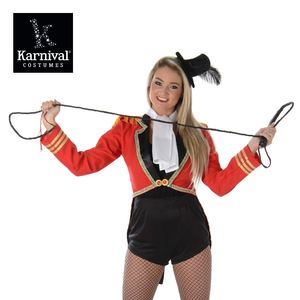 ODM Venta al por mayor Disfraces de <span class=keywords><strong>circo</strong></span> de Halloween Vestido de lujo Mujeres adultas CARNIVAL RINGMASTER Cos Play Mujeres - Product Image 4
