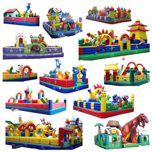 Tobogán inflable para niños, fiesta <span class=keywords><strong>gigante</strong></span>, entretenimiento, gorila, tobogán doble hinchable, tobogán acuático inflable comercial - Product Image 5
