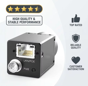 Caméra industrielle couleur GigE HIK ROBOT MV-CS200-10GC V5 20MP IMX183 avec monture C pour l'inspection - Product Image 5