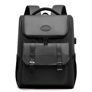 <span class=keywords><strong>Sac</strong></span> à <span class=keywords><strong>dos</strong></span> d'affaires pour hommes, décontracté, grande capacité, pour voyage, ordinateur portable, école, trajets quotidiens, avec port USB, étanche, en denim et polyester, 20-35L - Product Image 5