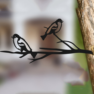 Personalizado gato negro silueta <span class=keywords><strong>elefante</strong></span> Metal jardín estatuas al aire libre Animal estacas decoraciones de Halloween - Product Image 2