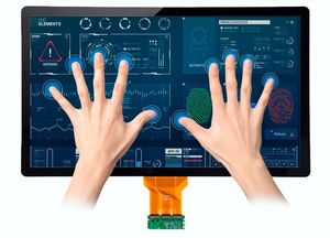 Bao giờ Vinh Quang 24 inch Độ sáng cao <span class=keywords><strong>HMI</strong></span> màn hình cảm ứng LCD module quang liên kết IP65 không thấm nước USB giao diện điều kiện mới cho - Product Image 6