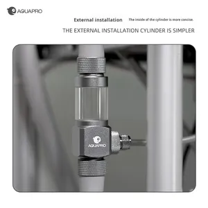 Difusor de CO2 Externo de Aleación de Aluminio <span class=keywords><strong>AQUAPRO</strong></span> para Plantas Acuáticas y Decoración de Peceras - Product Image 3