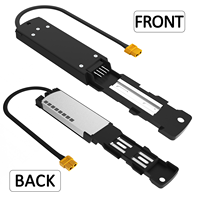 Plaque de fixation de batterie pour vélo électrique, plaque de montage de batterie de vélo électrique, batterie Hailong 4/5/6 broches