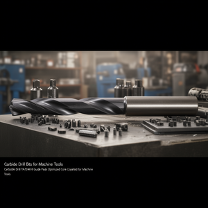 Foret en carbure TA1046 à 6 plaquettes de guidage, revêtement optimisé pour les machines-outils - Product Image 3