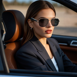 Gafas de Sol Inteligentes GY100 con Reproducción de Música, Asistente de Voz, Protección UV, Llamadas Bluetooth, Traducción y IA para Unisex - Product Image 6