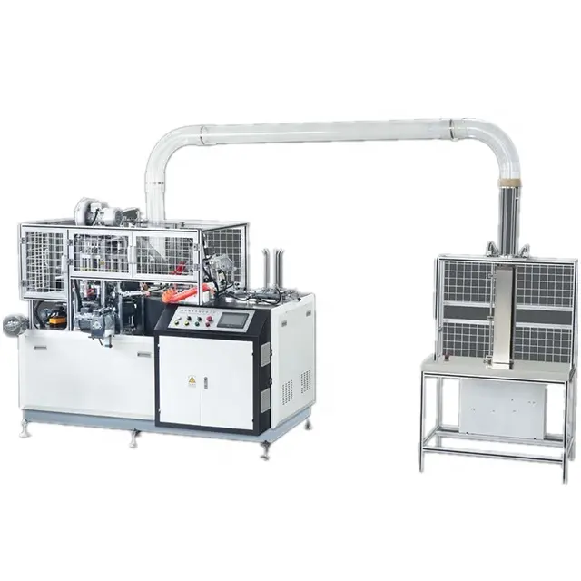 Machine de fabrication de boissons chaudes ou froides, 10 pièces, 12oz, pour café, en papier jetable, haute vitesse
