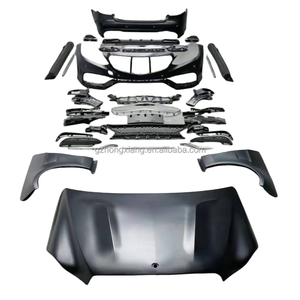 Mercedes e-class W212 Upgrade Bumper depan, AMG Surround E180 E200 E260 E300 E350 Bumper belakang modifikasi W212 AMG depan belakang - Product Image 4