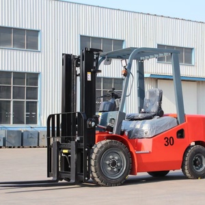 Montacargas de 3T 3000 kg de Alta Calidad, Totalmente Personalizable, <span class=keywords><strong>Motor</strong></span> Japonés, Certificación CE ISO, Montacargas Diésel - Product Image 4