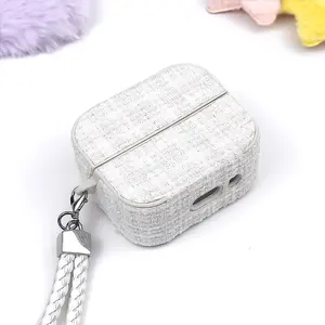 Funda protectora con cordón con patrón de encaje para auriculares Buds 3/3 <span class=keywords><strong>Pro</strong></span>, funda para auriculares Buds Core/2/2Pro/live/<span class=keywords><strong>Pro</strong></span>/FE - Product Image 2