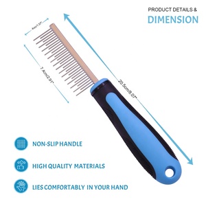 Cepillo para Mascotas, Peine para Desenredar el Pelo de Perros y Gatos, Elimina Nudos y Enredos - Product Image 2